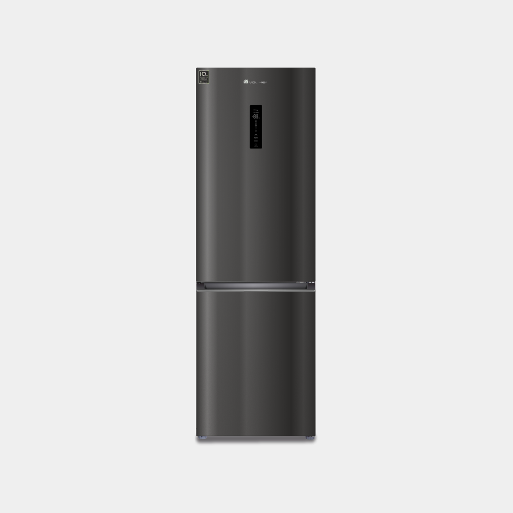 Muzlatgich VN-315BSL New Inox/No Frost Black