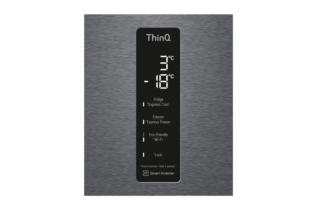 Холодильник LG GC-B459MLWM Объем 340 л Dark Grey