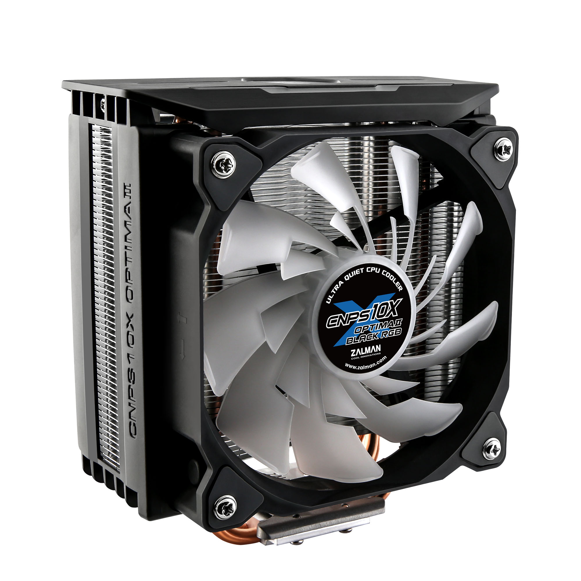 Процессорный кулер Zalman CNPS10X OPTIMA II Black RGB 2066, 2011V3, 2011, 115X, 1366, AM4, AM3,+, FM2,+, 120мм, TDP180W