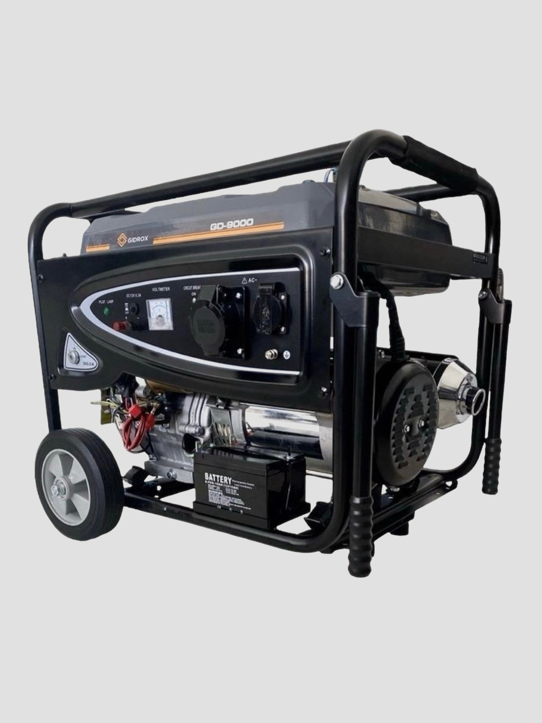 Бензиновый генератор GD-9000 7.5кВт Black