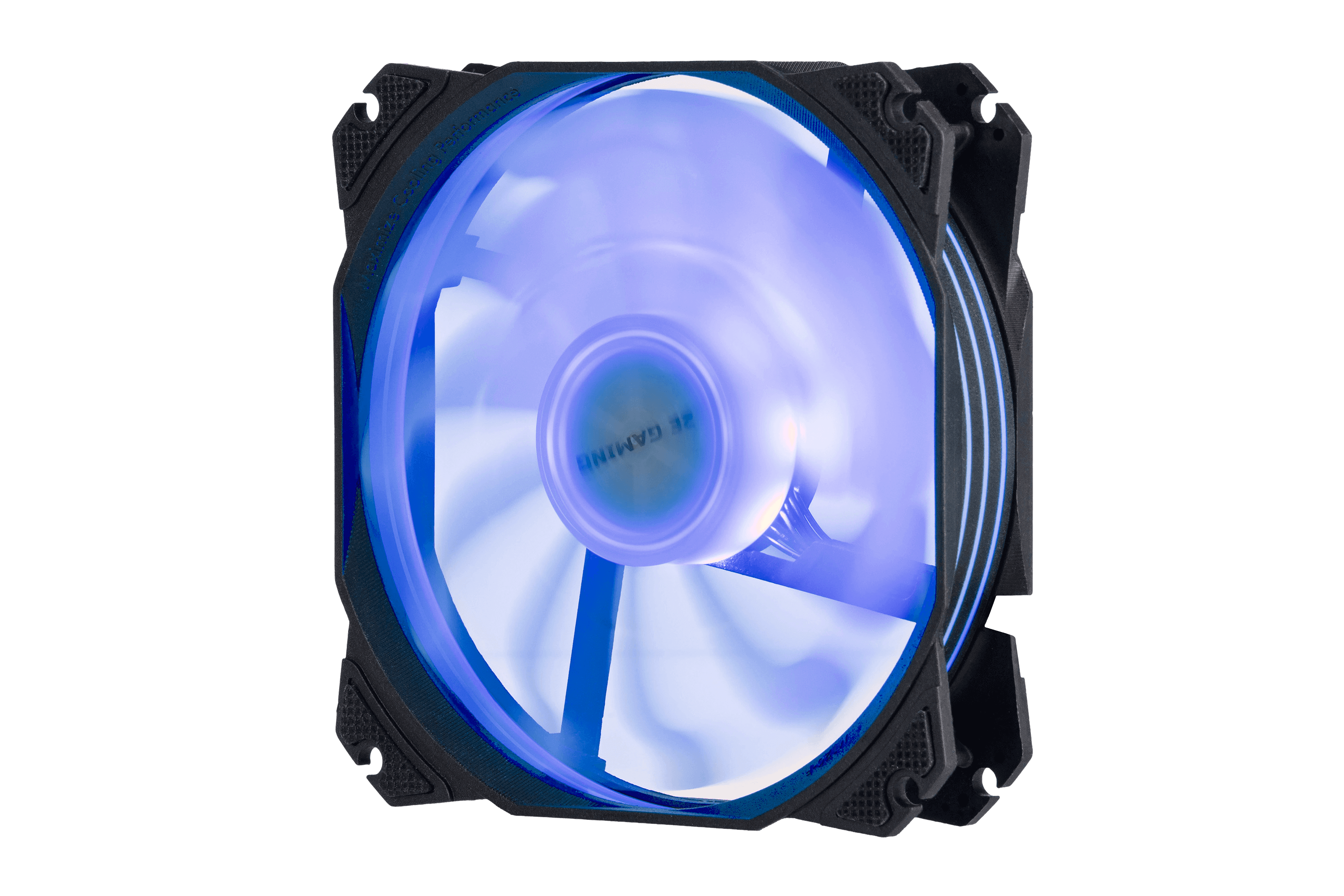 Корпусный вентилятор 2E GAMING AIR COOL (ACF120PA-ARGB ), 120мм, 2510-4pin + 5V 3pin RGB, белые лопасти, черная рамка