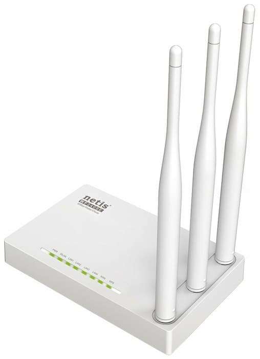 Маршрутизатор Netis WF2409E N300, 4xFE LAN, 1xFE WAN, 3x внешн. ант.