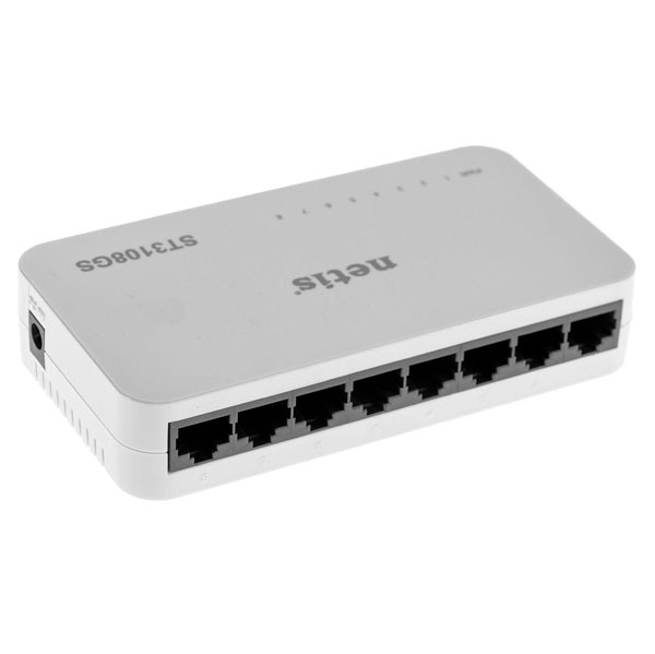 Коммутатор Netis ST3108GS 8xGE, неуправляемый