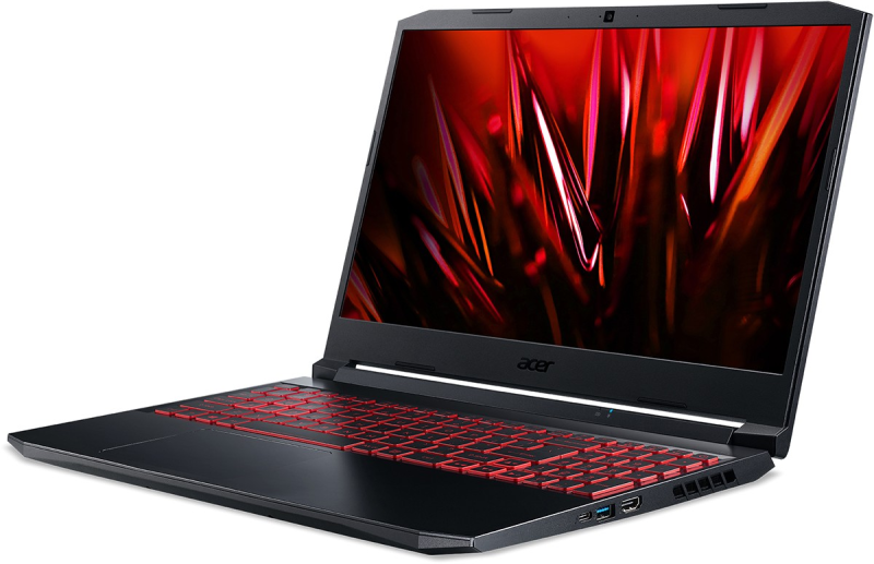 Ноутбук Acer Nitro 5 AN515-57 (NH.QEWER.001) / i7-11800H / 16GB / SSD 512GB / RTX3060 6GB / 15.6", черный