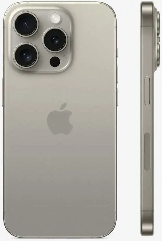 Смартфон Apple iPhone 15 Pro 256ГБ (e-sim / nano-sim), серый