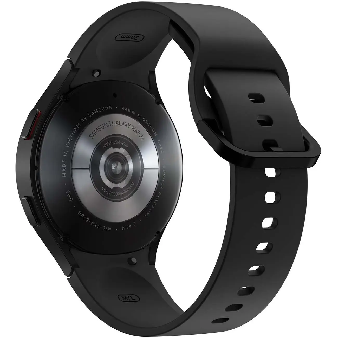 Samsung Galaxy Watch4 44mm aqlli soati, qora