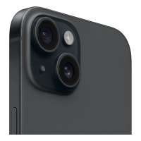 Смартфон Apple iPhone 15 256 GB (nanoSim+eSim), черный