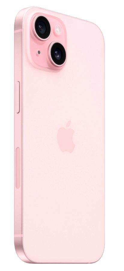 Смартфон Apple iPhone 15 128 GB (nanoSim+eSim) , розовый