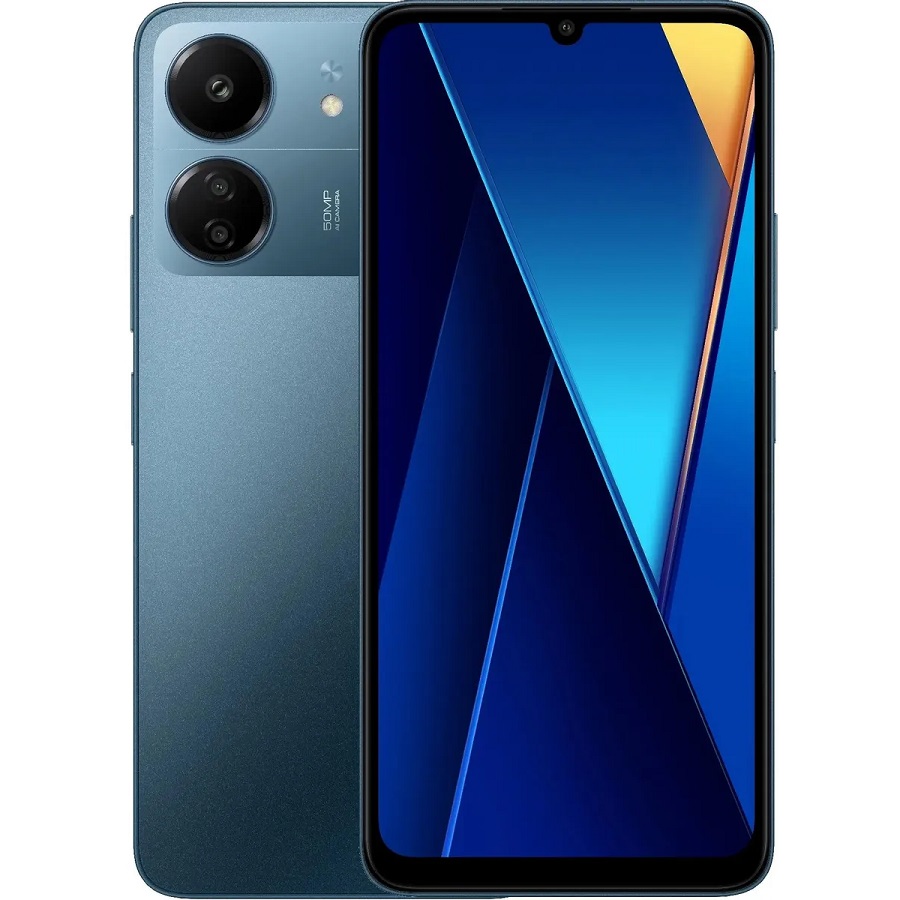 Смартфон Xiaomi Poco C65 6/128 ГБ Global, синий