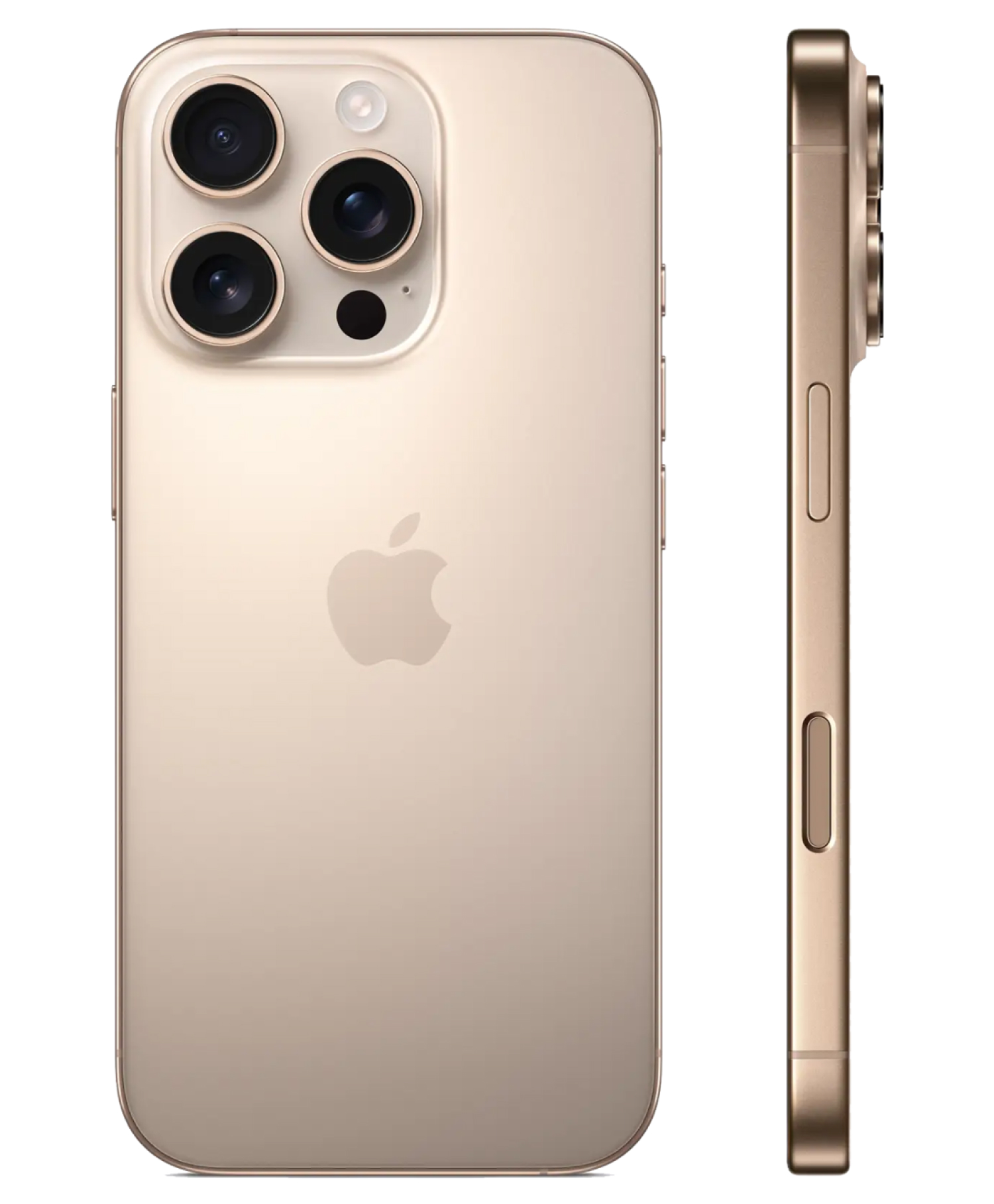 Смартфон Apple iPhone 16 Pro 256 ГБ (nanoSim+eSim), Desert Titanium