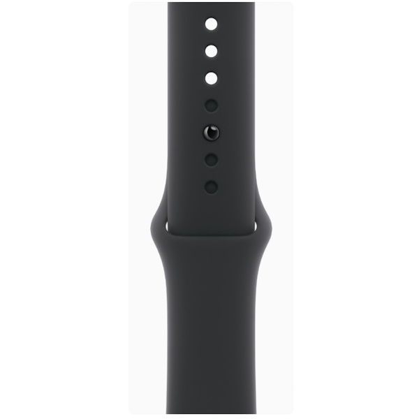 Умные часы Apple Watch Series 10 42 мм GPS, Jet Black Aluminum Case with Black Sport Band (S/M)