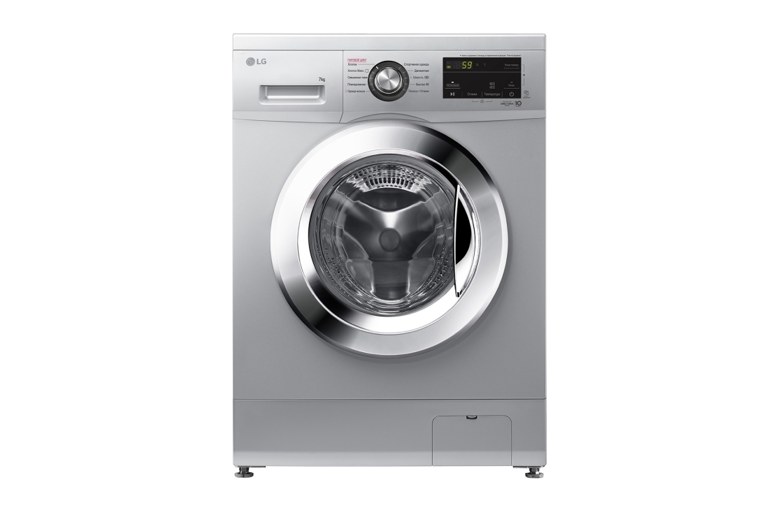 Стиральная машина LG Steam F2J3HS4L, серебристый