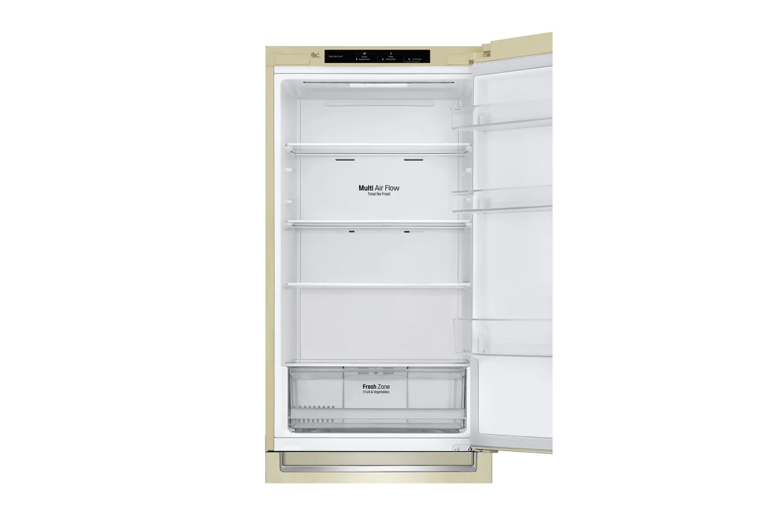 Холодильник LG GC-B459SECL, бежевый