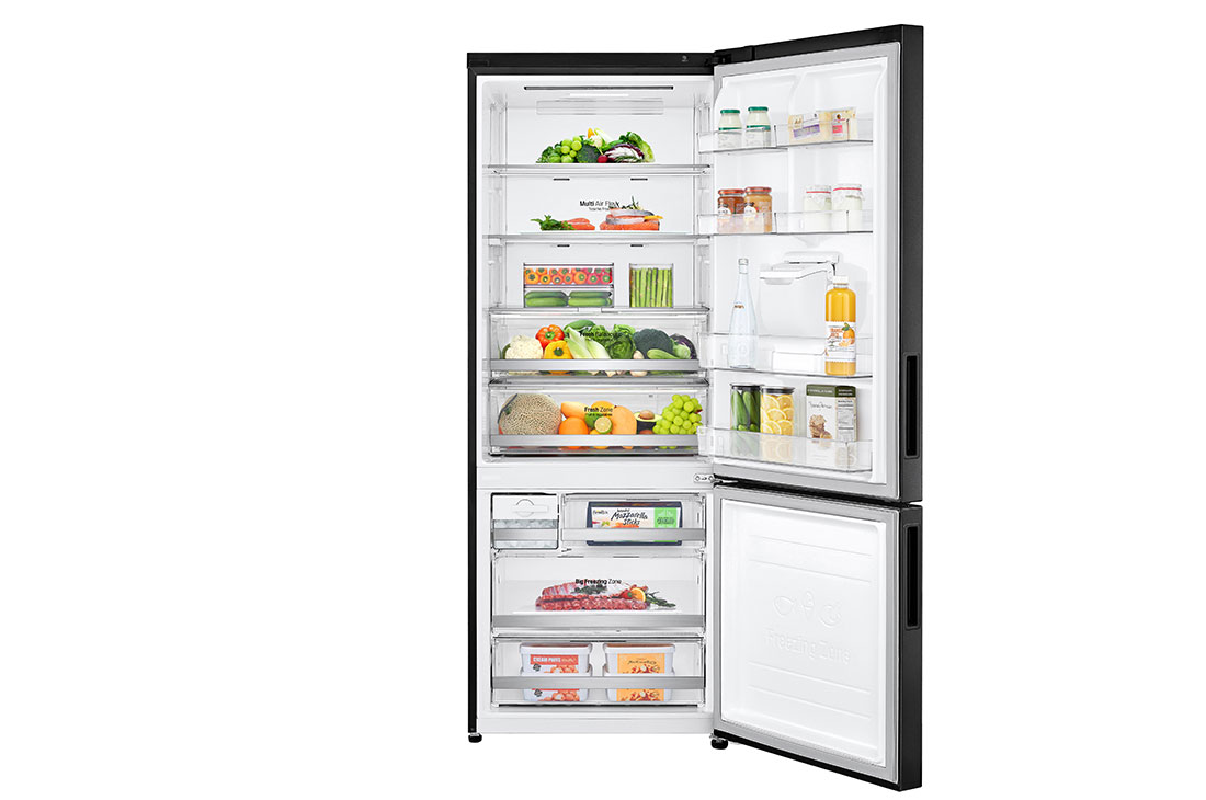 Холодильник LG GC-F569PBAM, черный