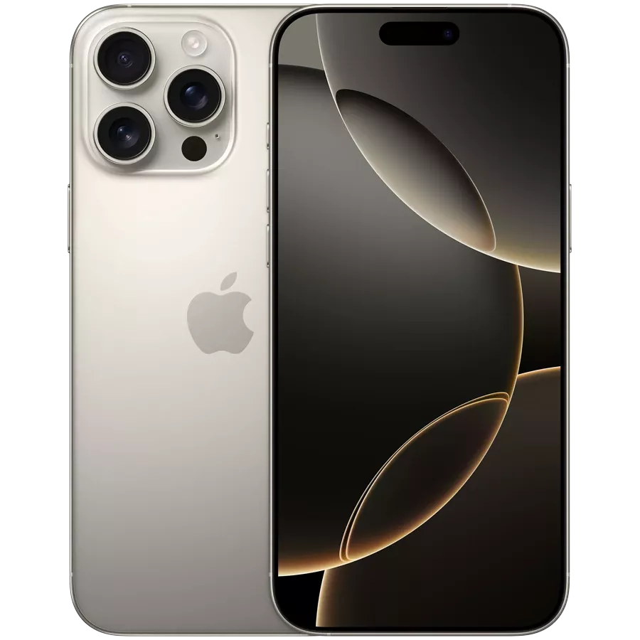 Смартфон Apple iPhone 16 Pro 128 ГБ только e-sim, Natural Titanium