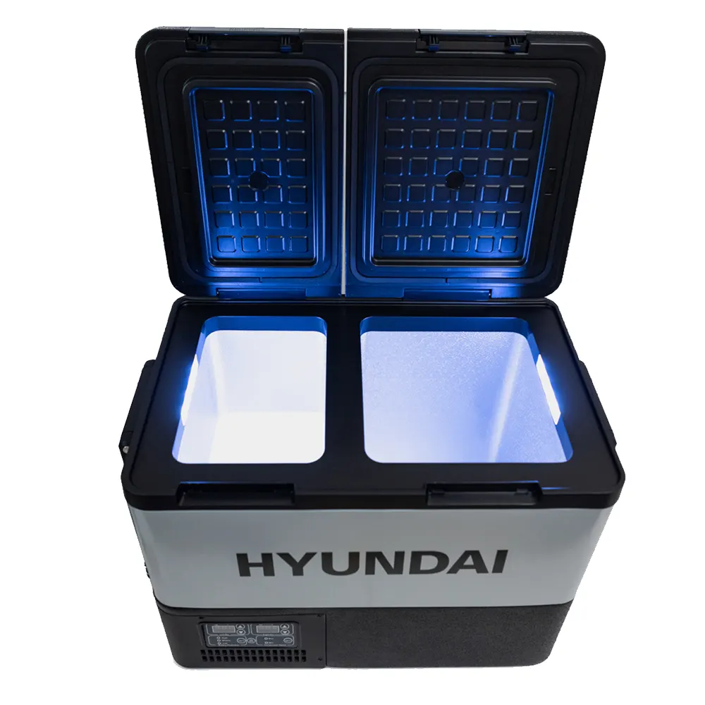 Автомобильный холодильник компрессорный HYUNDAI HYCRF-ICTCD45M, 45л, Gray
