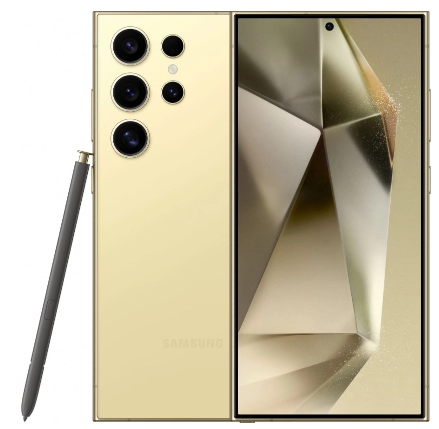 Смартфон Samsung Galaxy S24 Ultra 12/256 ГБ , Yellow, Qualcomm Snapdragon 8 Gen 3