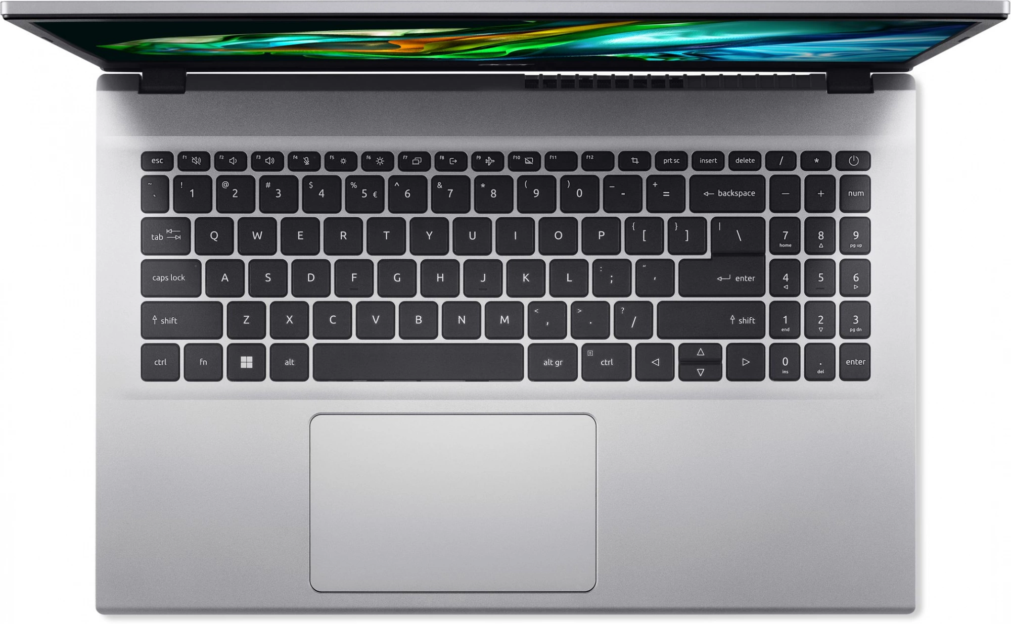 Ноутбук Acer Aspire 3 A315-59 Slim – i7-1255U, 8GB, Integrated Graphics, Pure Silver