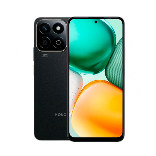 Smartfon HonorX7c 8/256 GB, Qora, Qualcomm Snapdragon 680, 8 ядер, 2,4 ГГц