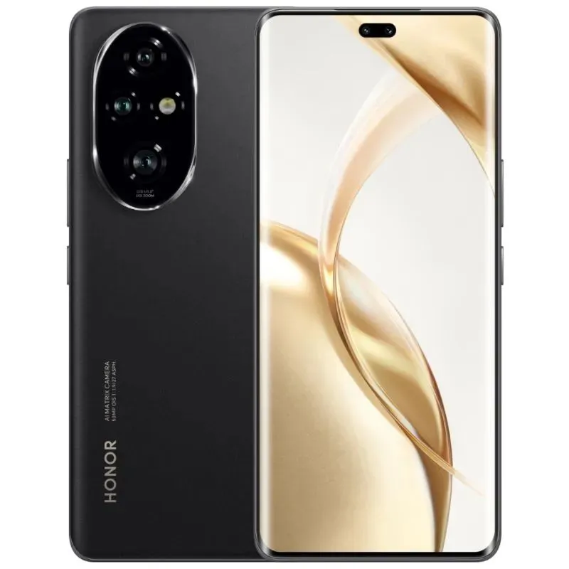 Smartfon Honor200Pro 12/512 GB, Qora, Qualcomm Snapdragon 8 Gen 2