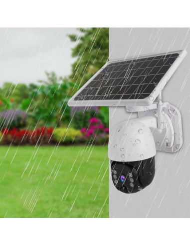 Смарт-камера видеонаблюдения TP3 SOLAR ENERGY с SIM-картой 4G, White