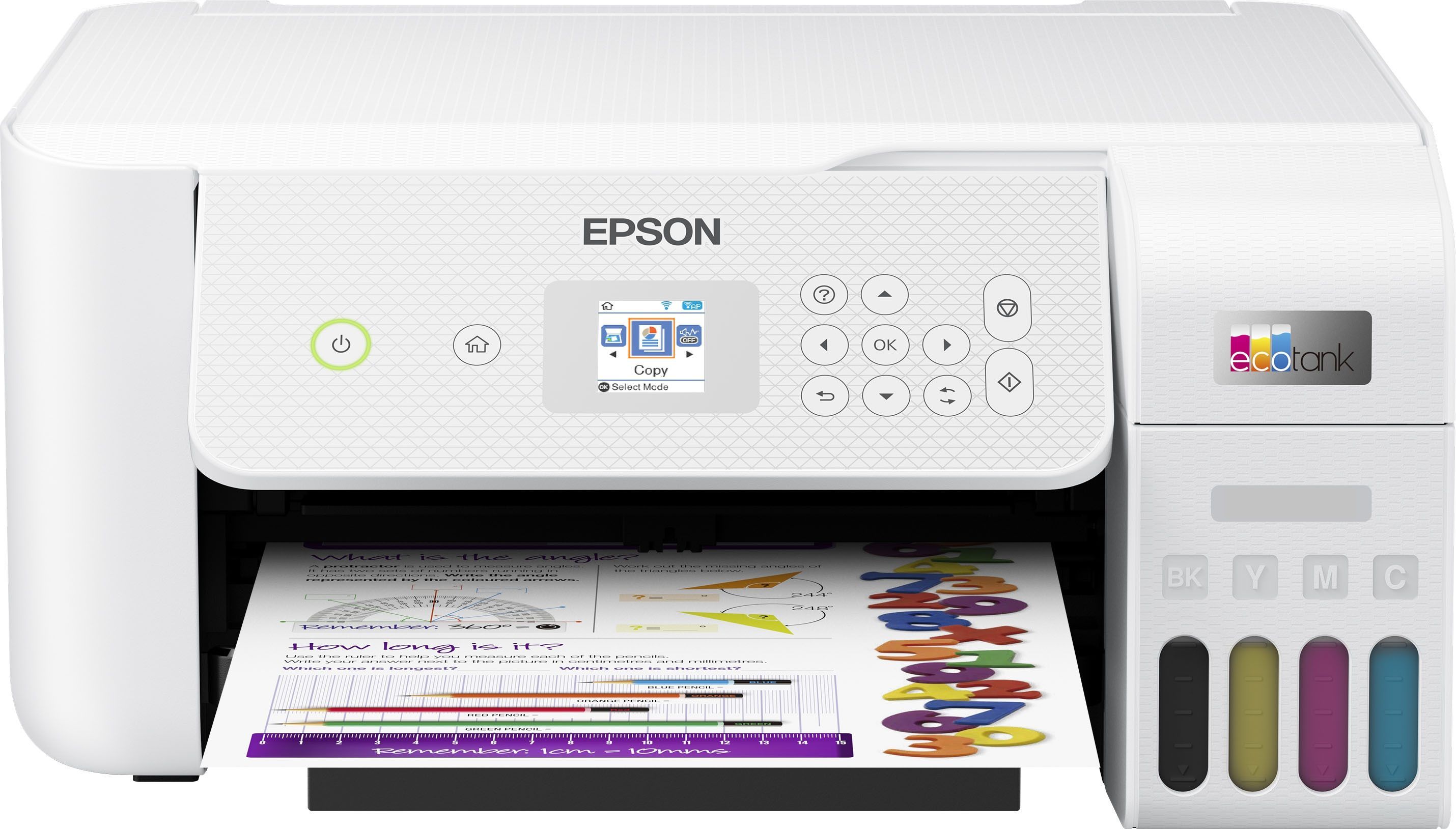 МФУ Epson L3266 (A4, струйное МФУ, 33стр/мин, 5760x1440dpi, 4 краски, USB2.0, WiFi) White