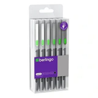 Линер Berlingo "Precision" пигментный Black, 0,4 мм 12 шт #04