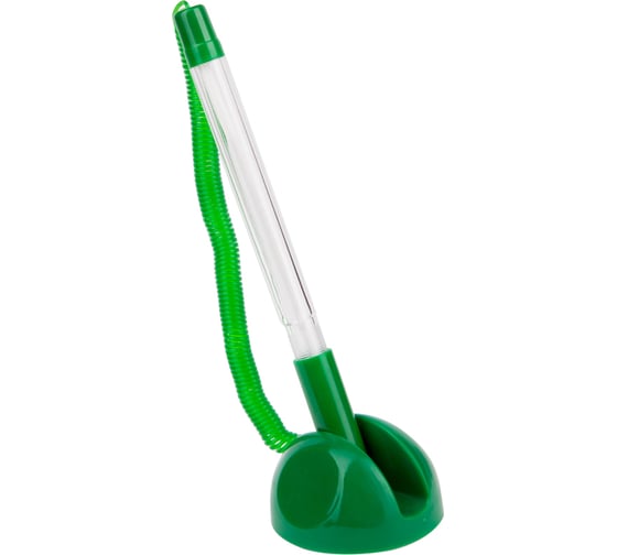 Sharikli ruchka OfficeSpace "Reception" – stol usti, Blue, 0.7 mm, Green korpus