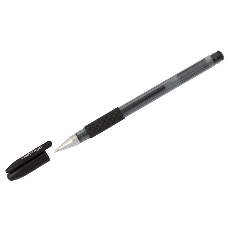 Gelli ruchka OfficeSpace "TC-Grip" – Black, 0.5 mm, grip, 12 dona