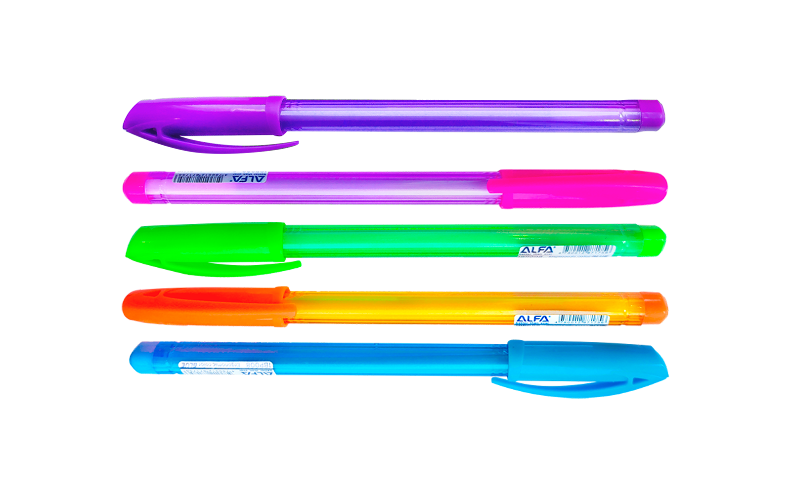 Sharikli qalamlar Ergonomik Rangli ko'k 25 dona Blue