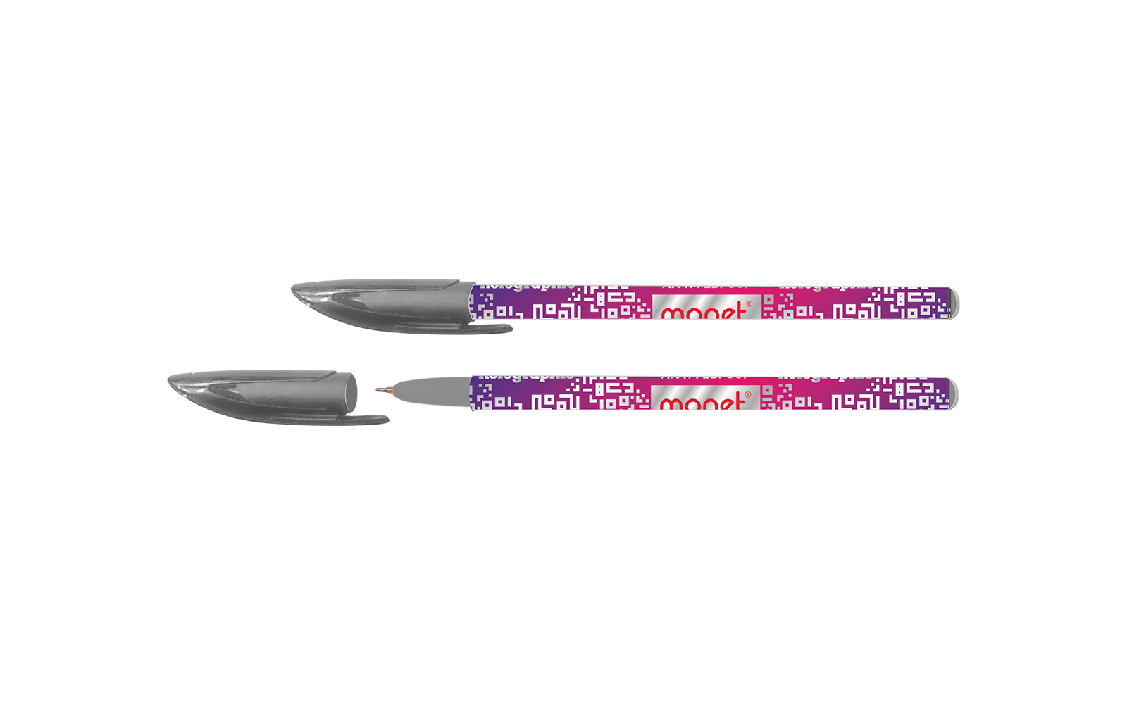 Шариковые ручки Monet Holographic 40 шт 2BP007