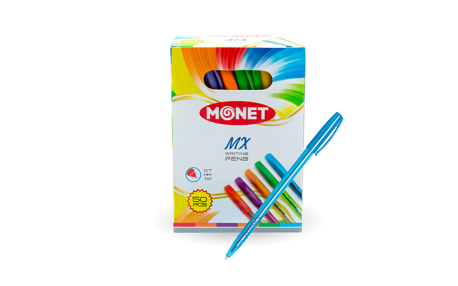 Sharikli ruchkalar Monet MX MN006 50 dona Blue