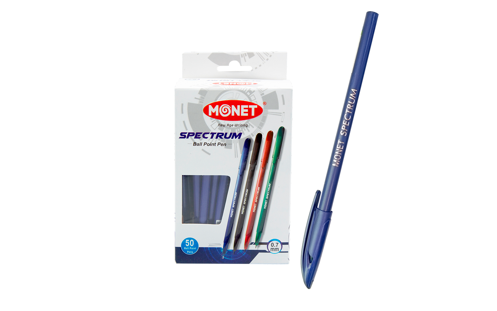 Sharikli ruchkalar Monet Spectrum 50 dona