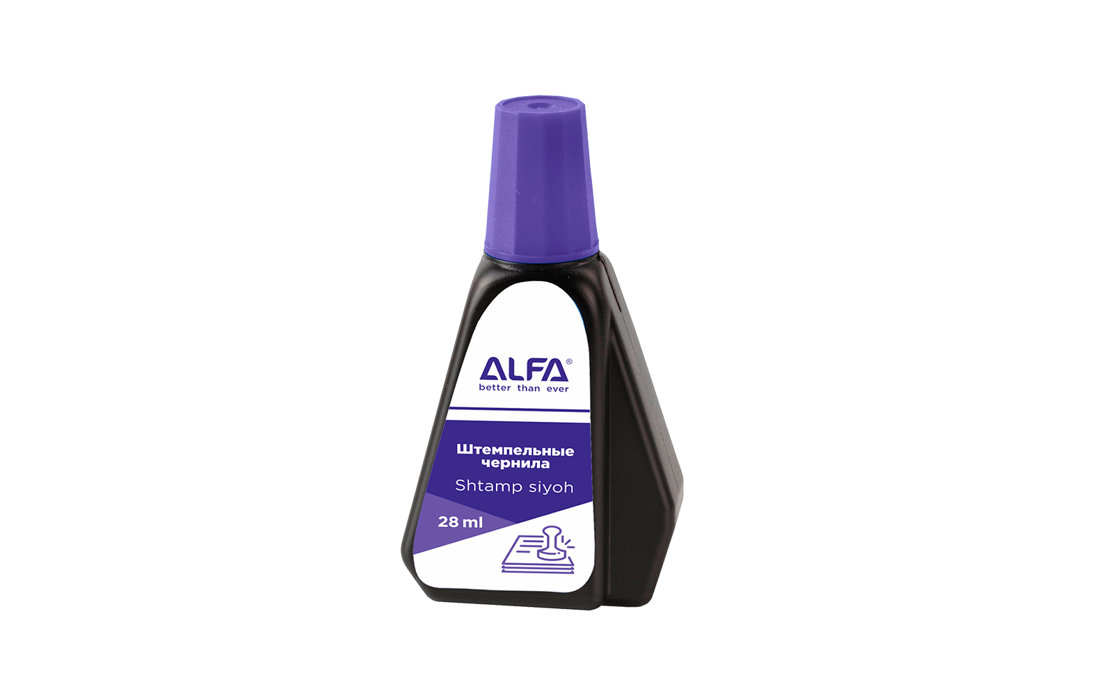 Marka siyoh, binafsha, 28ml ALFA Art № 1SI002