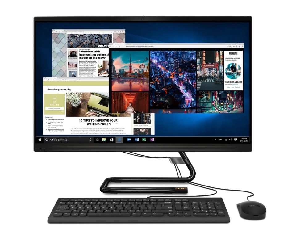 Моноблок Lenovo IdeaCentre AIO 3 24IIL5 Black