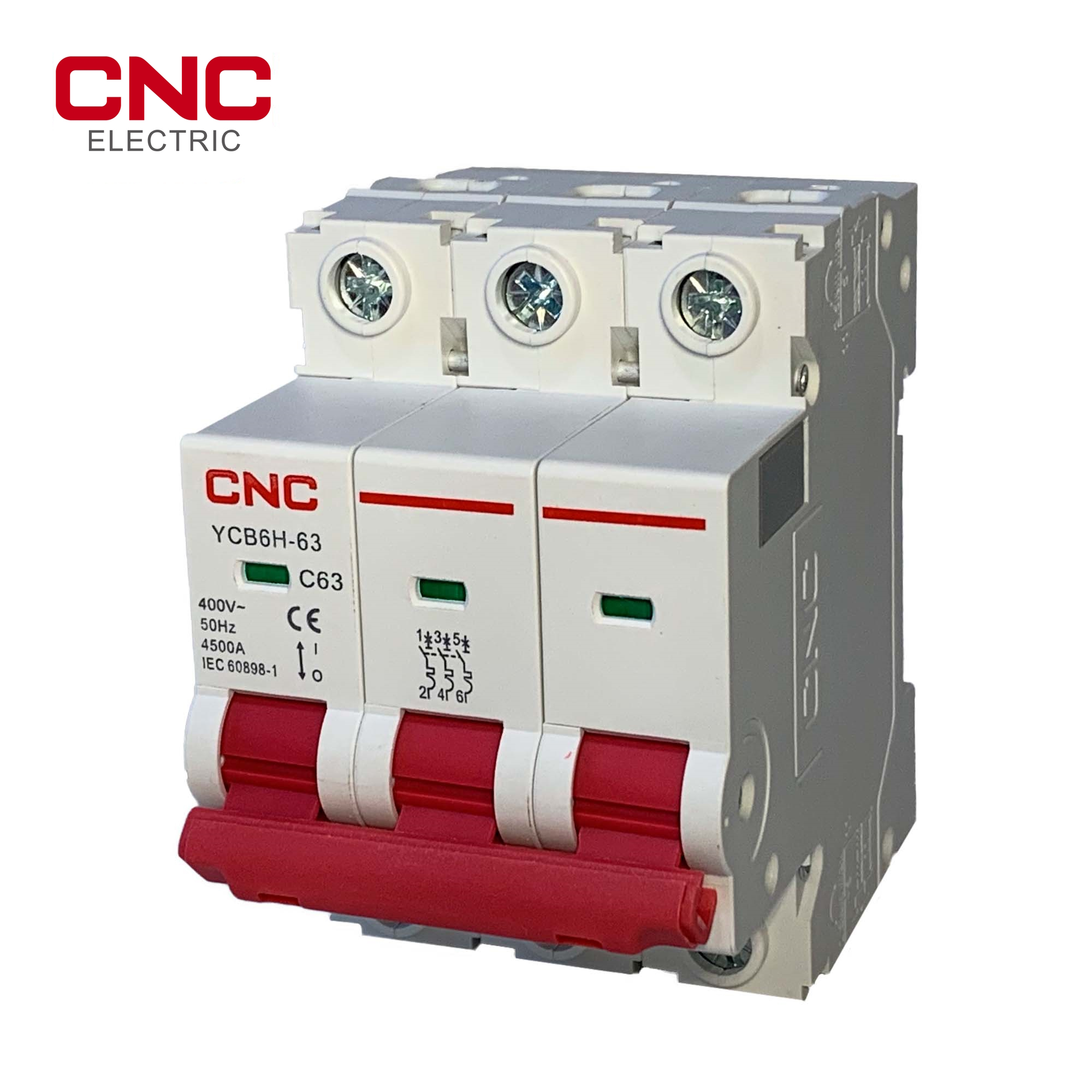 Автоматический выключатель CNC Electric,YCB6-63H 3P C50A