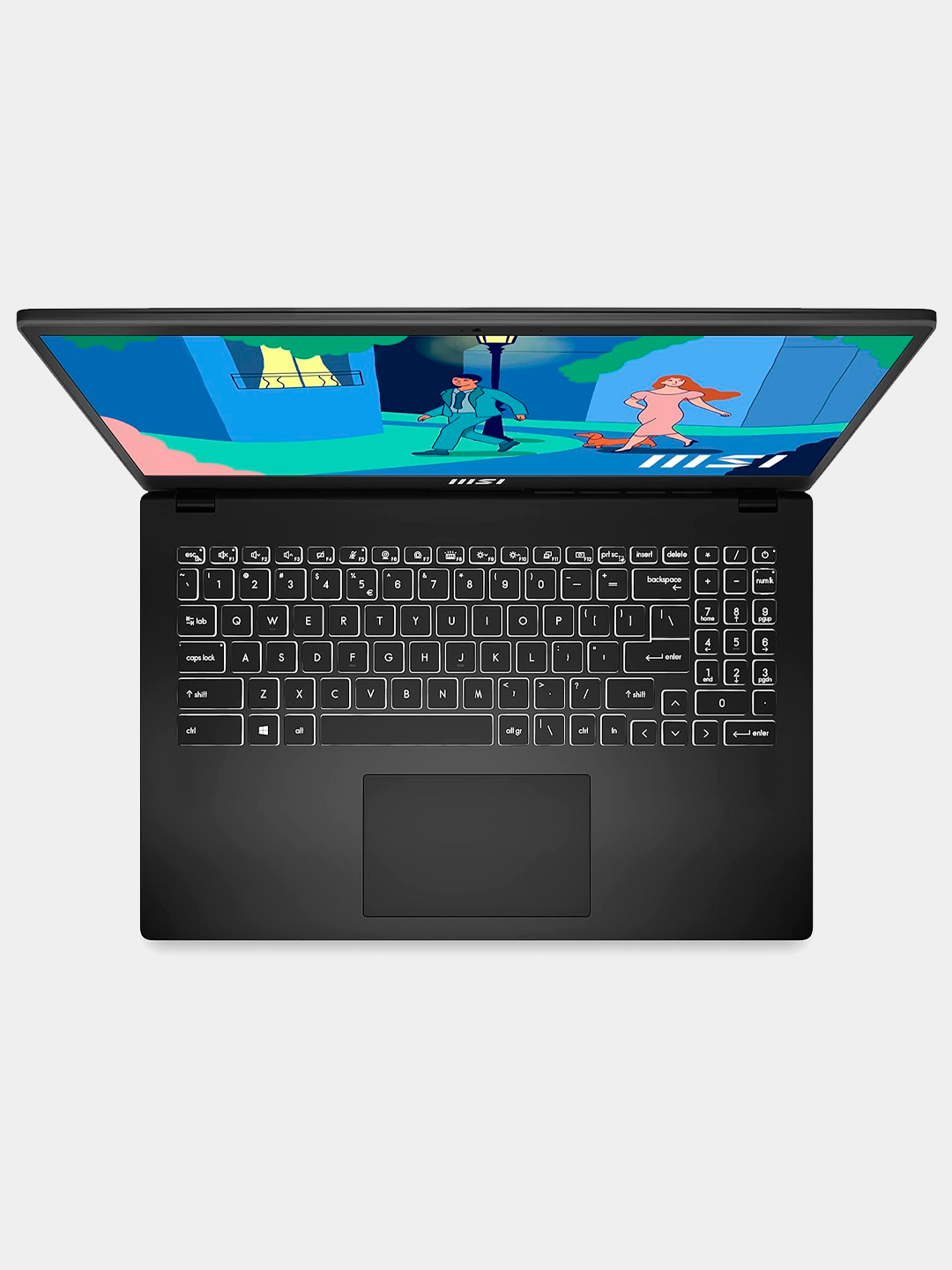 Ноутбук MSI Modern 15 Silver