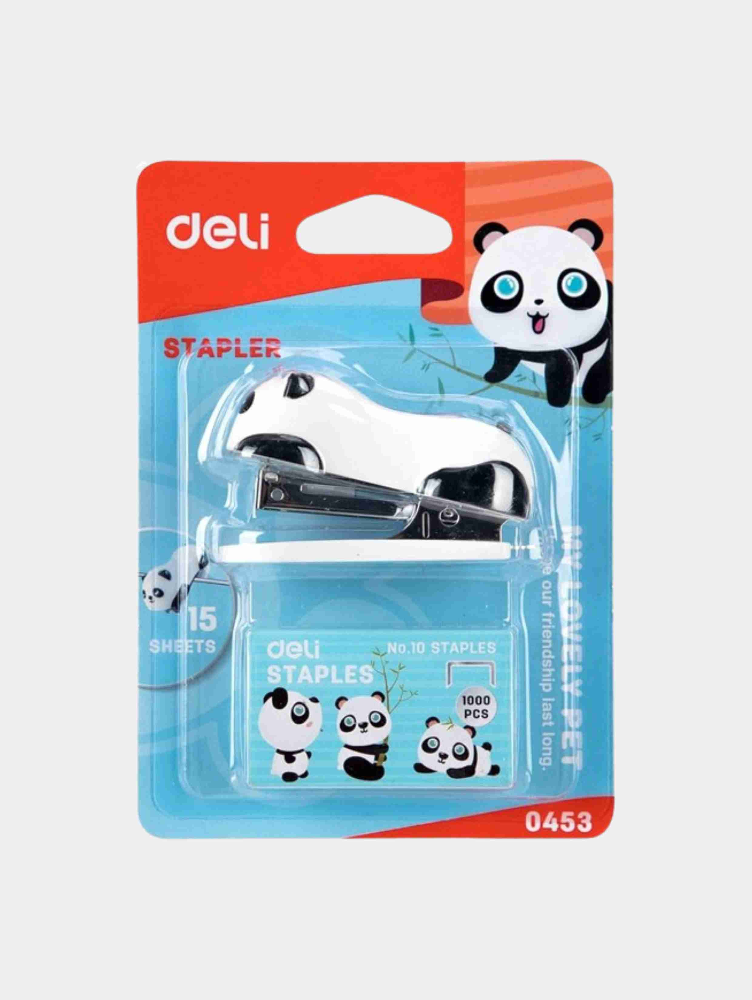 Степлер Deli E0453 White