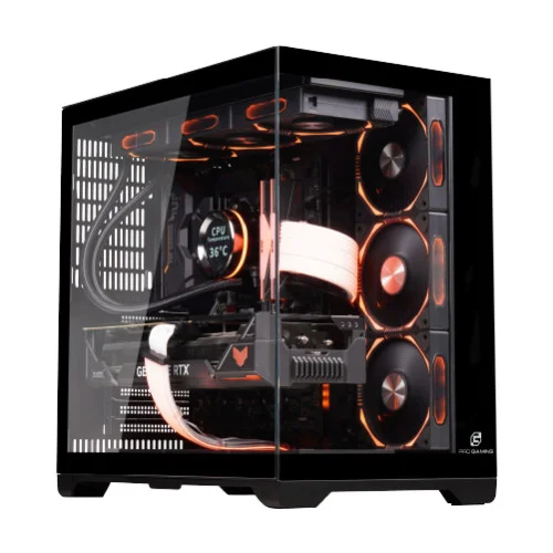 Компьютерный кейс CASE PROGAMING Pro X 815 Black