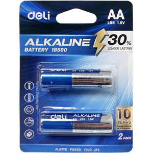 Batareyalar AА LR6 1.5V 2dona 18500 Deli