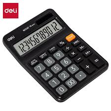 Калькулятор 12разр. Black EM222C Deli