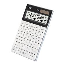 Калькулятор 12разр. Touch White 1589 Deli