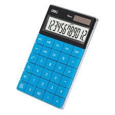 Калькулятор 12разр. Touch Blue 1589 Deli