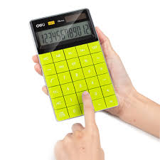 Калькулятор 12разр. Touch Green 1589 Deli