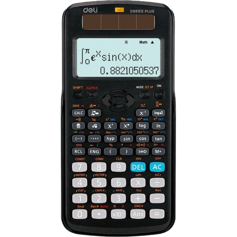 Калькулятор muhandislar uchun 417функции. Green ED991ES Deli