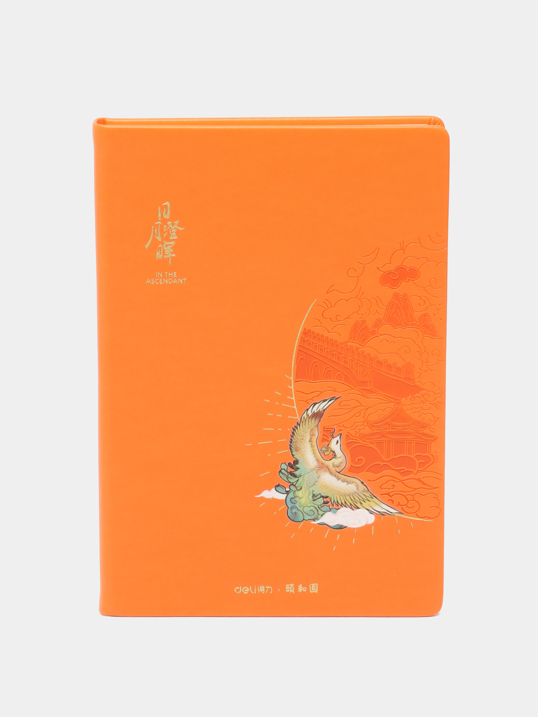 Книжка записная 120лист 210x143мм 22265 Orange Deli