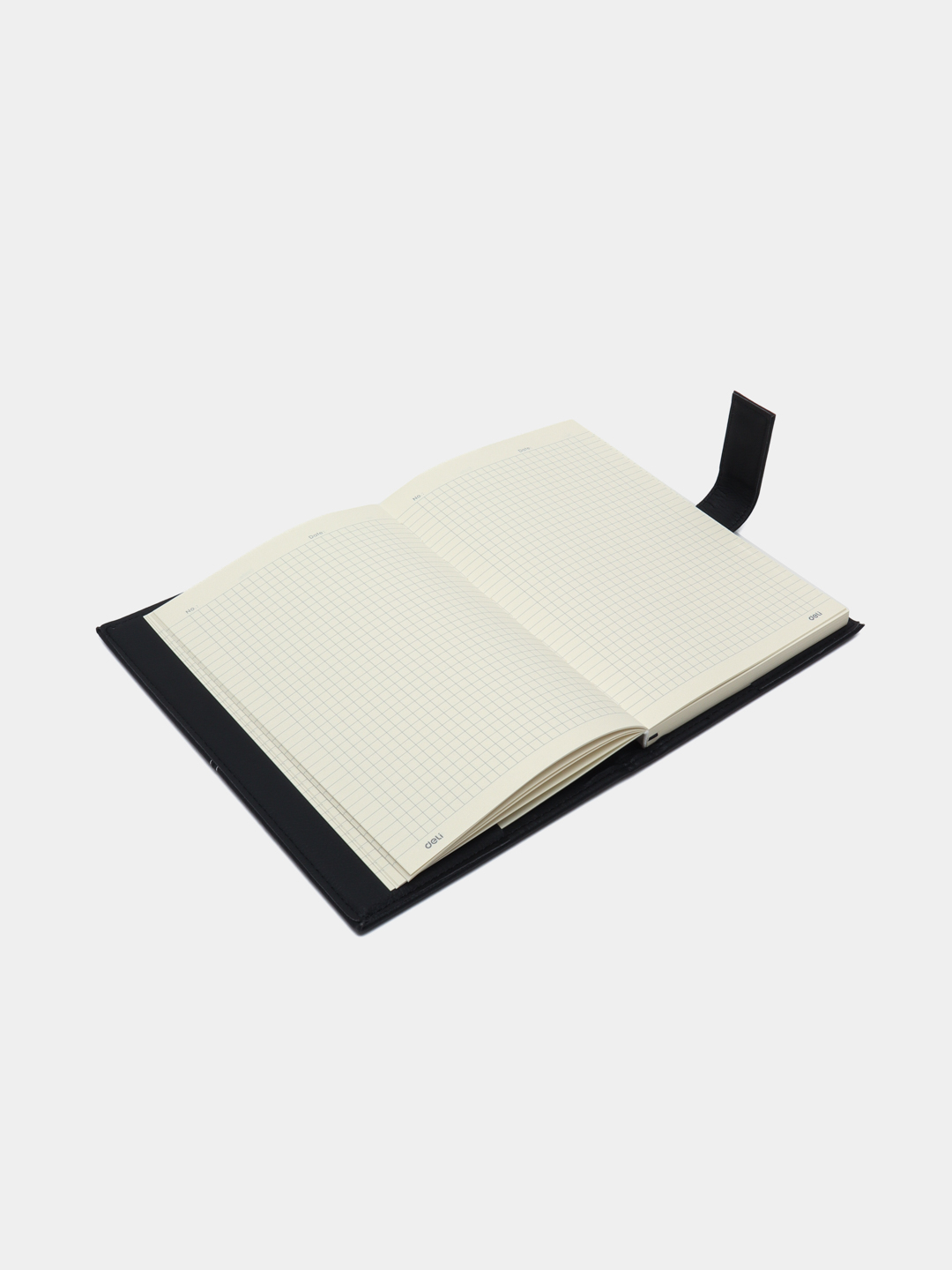 Книжка записная 120лист A5 Black N142G Deli (клетка)