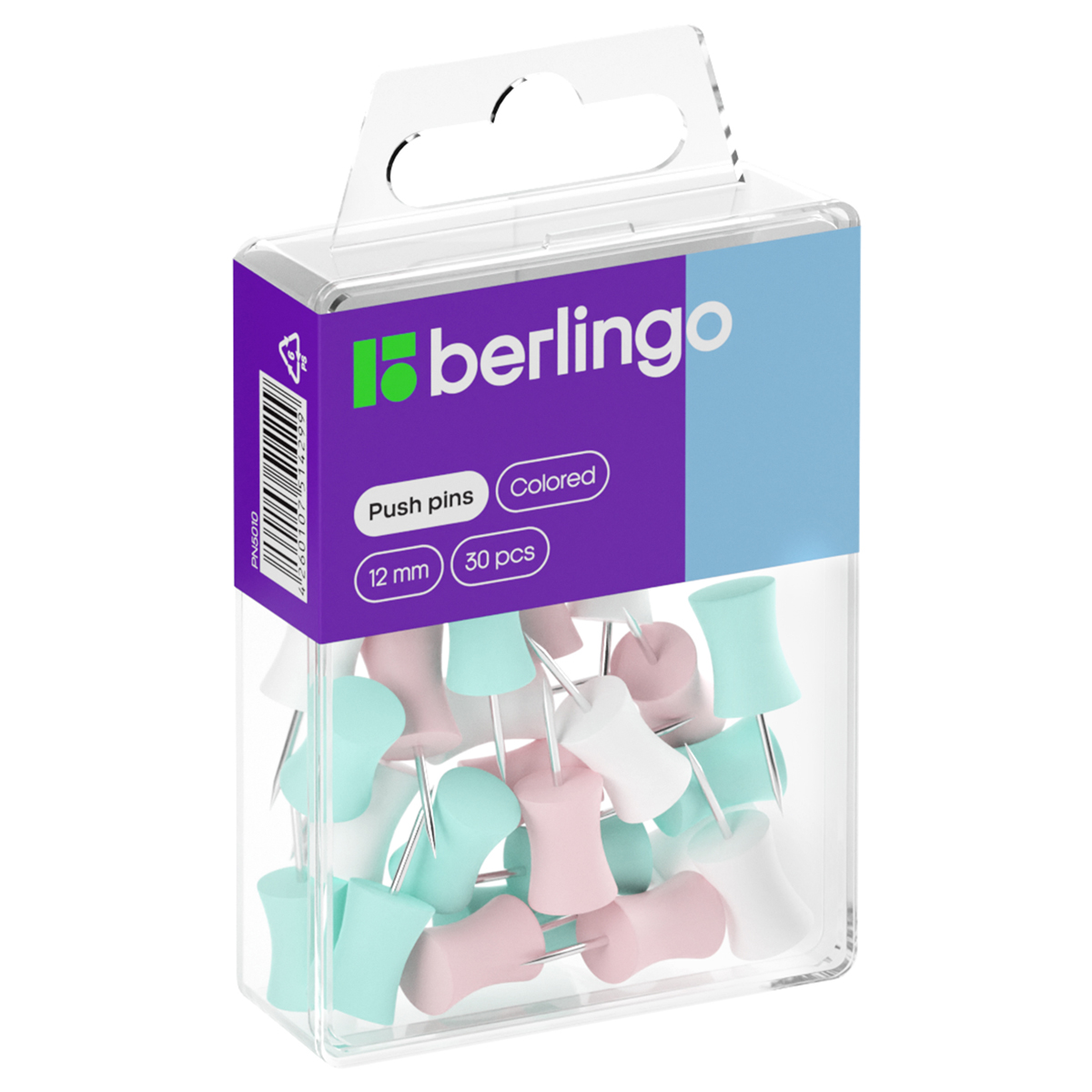 Tugmalar bosimli  Berlingo 30dona Assorti