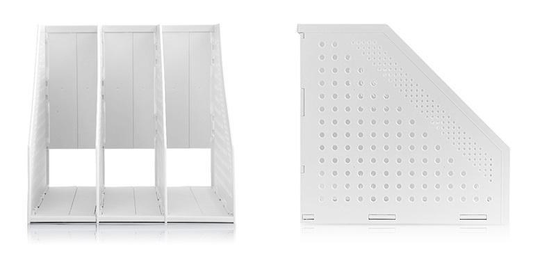 Savat vertikal uch pog'onali TB506 White Deli