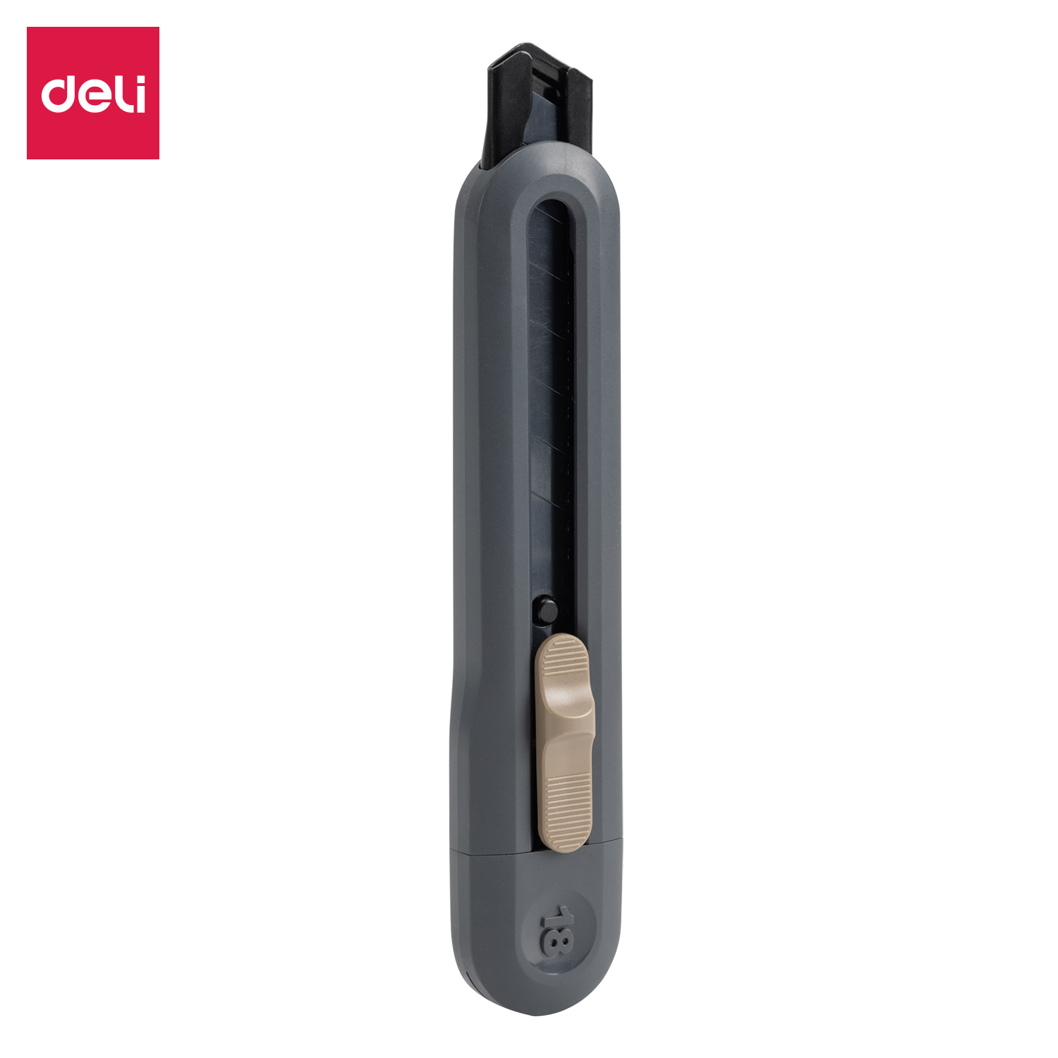 Нож канцелярский 18мм NS062 Gray Deli